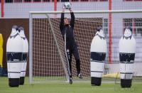 Fussball 1. Bundesliga: Training beim FC Bayern Muenchen