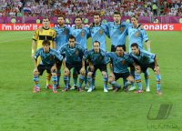 Fussball International Europameisterschaft 2012: Kroatien - Spanien