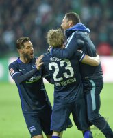 Fussball 1. Bundesliga Saison 15/16: SV Werder Bremen - Hertha BSC