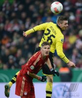 FUSSBALL DFB POKAL  Saison 2012/2013:  FC Bayern Muenchen - Borussia Dortmund
