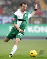 Fussball 1. Bundesliga: Wolfsburg, LJUBOJA Einzelaktion