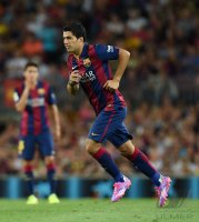 FUSSBALL International 2014/2015: Luis Suarez (Barca)