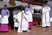Vatikan, Rom Ostermesse 2023 Papst Franziskus I.