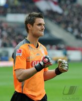 Fussball 1. Bundesliga  Saison 2011/2012 : JUBEL Torwart Sven Ulreich (VfB Stuttgart)