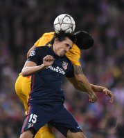 Fussball CHL 15/16 Viertelfinale: Atletico Madrid - FC Barcelona