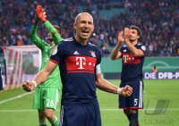 Fussball  DFB Pokal  2. Runde  Saison 17/18: RB Leipzig - FC Bayern Muenchen