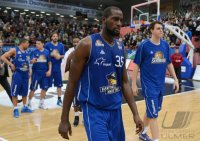 Basketball 1. Bundesliga 2012/2013:  Walter Tigers Tuebingen - Fraport Skyliners Frankfurt