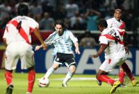 Fussball International 42. Copa America in VenezuelaPeru - Argentinien