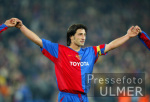 FUSSBALL CHL   FC Basel - FC Liverpool JUBEL FCB ; Murat Yakin