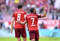 Fussball 1. Bundesliga Saison 21/22: Borussia Dortmund - FC Bayern Muenchen