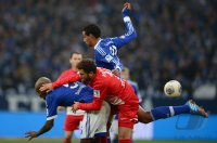 Fussball, 1. Bundesliga  Saison 2013/2014: FC Schalke 04 - SC Freiburg