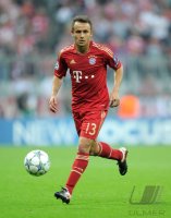 Fussball CHL  Saison 2011/2012: Rafinha (FC Bayern Muenchen)