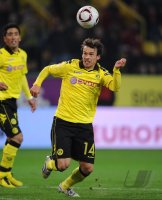 Fussball: Euroa League, Saison 2010/2011: Dortmund, FEULNER am Ball