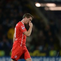 Fussball  1. Bundesliga  13/14: VfR Aalen - Fortuna Duesseldorf