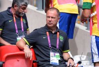 FUSSBALL Olympia 2012 FINALE: Brasilien - Mexiko