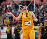 Basketball 1. Bundesliga 15/16 Hauptrunde: Walter Tigers Tuebingen - MHP RIESEN Ludwigsburg