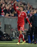 Fussball International CHL Saison 13/14: FC Bayern Muenchen -  Manchester United FC