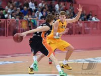 Basketball 1. Bundesliga 14/15 Testspiel: Walter Tigers Tuebingen - ratiopharm Ulm