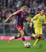 Fussball 1. Bundesliga Saison 14/15: Robert Lewandowski (FC Bayern Muenchen)