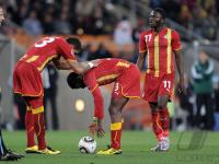 FUSSBALL WM 2010, VIERTELFINALE: Uruguay - Ghana