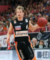 Basketball 1. Bundesliga 15/16 Hauptrunde: Walter Tigers Tuebingen - ratiopharm Ulm