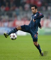 Fussball CHL  Saison 2013/2014: Thiago Alcantara (FC Bayern Muenchen)