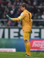 Fussball, 1. Bundesliga  Saison 2014/2015: Werder Bremen - Hertha BSC Berlin