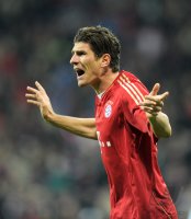 Fussball 1. Bundesliga, Saison 2011/2012: Mario Gomez (FC Bayern Muenchen)