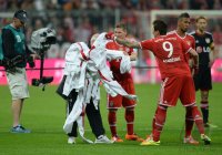 Fussball  1. Bundesliga  13/14: FC Bayern Muenchen - Bayer Leverkusen