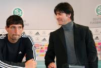 Archivbild Kevin Kuranyi und Joachim Loew