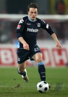 Fussball 2. Bundesliga: 60 Muenchen, BAUMGARTLINGER Einzelaktion