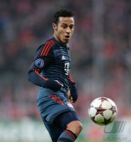 Fussball CHL  Saison 2013/2014: Thiago Alcantara (FC Bayern Muenchen)