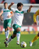 FUSSBALL 1. BUNDESLIGA: Bremen, DIEGO Einzelaktion