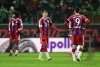 Fussball, 1. Bundesliga  Saison 2014/2015: VfL Wolfsburg - FC Bayern Muenchen