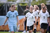 Fussball International Euro 2025,
Mannschaftsfoto Deutsche Frauen Nationalmannschaft