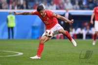 FUSSBALL WM 2018 Achtelfinale: Schweden - Schweiz