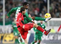 Fussball 1. Bundesliga: Wolfsburg - Leverkusen
