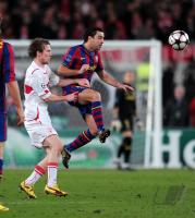 FUSSBALL  International CHL 09/10 : VfB Stuttgart -  FC Barcelona