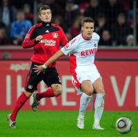 FUSSBALL, 1. BUNDESLIGA, 24. Spieltag: Leverkusen - Koeln