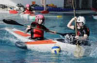 Internationales  Kanupoloturnier im Horber Neckarbad