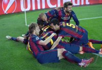 Fussball CHL 14/15 Halbfinale: FC Barcelona - FC Bayern Muenchen