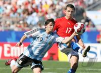 Fussball International  U 20 Spiel um Finale Tschechien - Argentinien