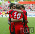 FUSSBALL  2. Bundesliga   JUBEL SSV Reutlingen