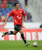 Fussball 1. Bundesliga, Hannover: PINTO am Ball