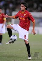 FUSSBALL CHAMPIONS LEAGUE: AS ROM, AQUILANI Einzelaktion