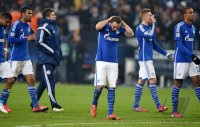 Fussball CHL 14/15 Achtelfinale: Enttaeuschung FC Schalke 04