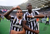 FUSSBALL SERIE A 2013/2014: JUBEL Juventus Turin