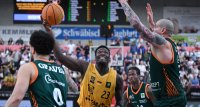 Basketball 2. Bundesliga 24/25: Tigers Tuebingen - VET-CONCEPT Gladiators Trier