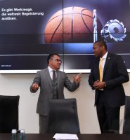 Basketball 1. Bundesliga 17/18  Teamvorstellung Walter Tigers Tuebingen