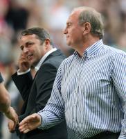 Fussball Ligapokal: Allofs - Hoeness